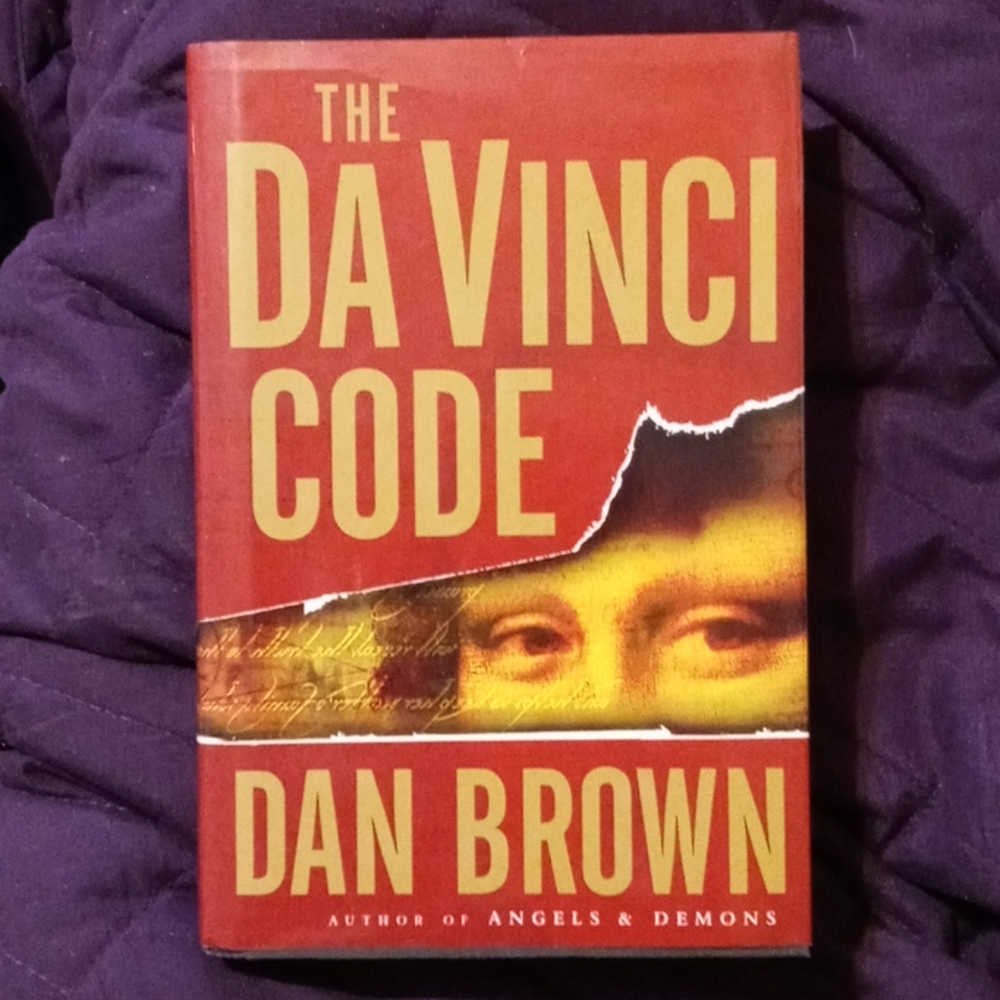 Da Vinci Code Hardcover Book with Dust Jacket